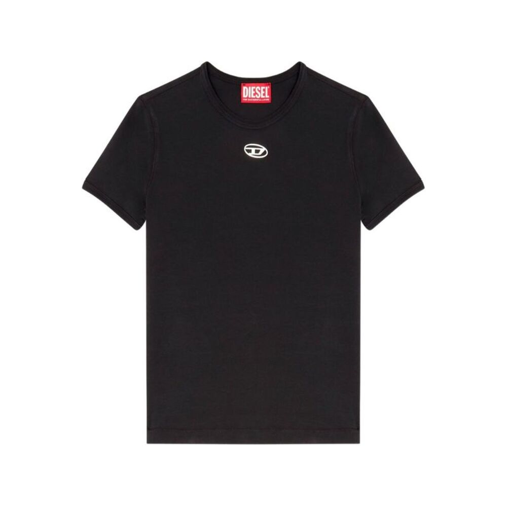 Diesel Women Logo Cotton T-Shirt